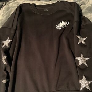 GameDay Couture Philadelphia Eagles Sweatshirt Crewneck Pullover